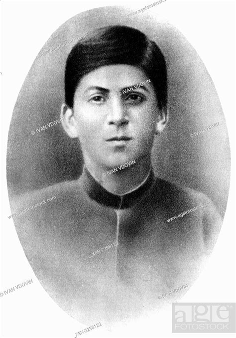 Joseph Stalin 1878 1953 Leader Of The Soviet Union In Young Years