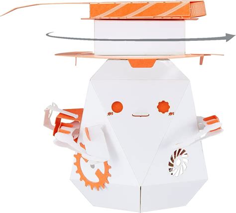 Robotry Moving Paper Robot Kit Master Of Salmon Sushi