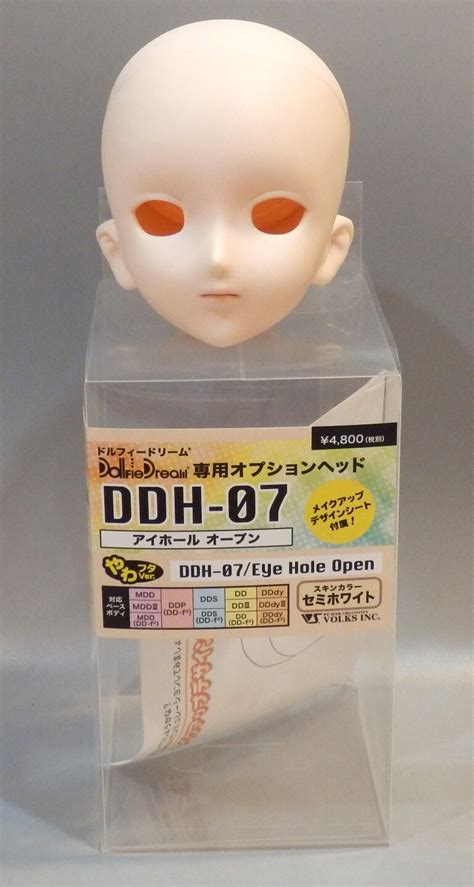volks option parts dd head makeup design sheet included ddh 07 eye hole open semi white