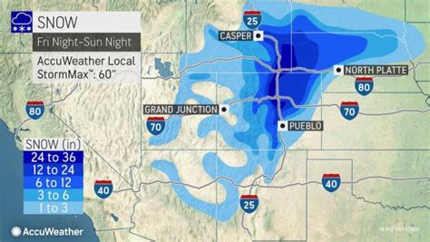 Denver Could Get One Of Its Biggest Snowstorms Since 1885