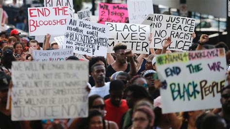 Black Lives Matter Protesters Return To Streets Cnn