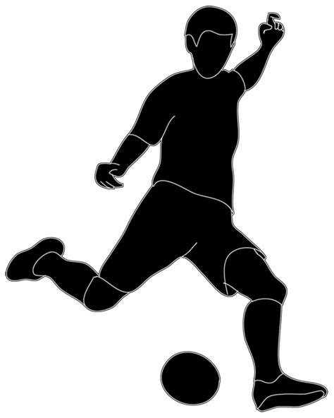 Kickball Kicking Soccer Ball Clip Art Free Clipart Images Image 25837