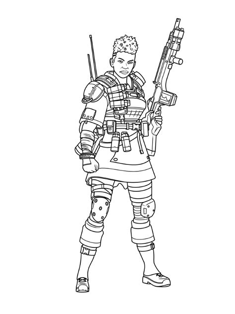 Maybe you would like to learn more about one of these? Bangalore Apex Legends Coloring Page - Free Printable ...