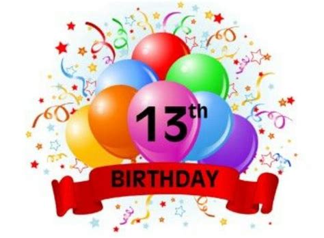 Clipart 13th Birthday 20 Free Cliparts Download Images On Clipground 2023