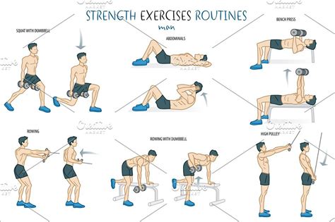 Strength Exercise Routine Strength Workout Workout Routine Arms