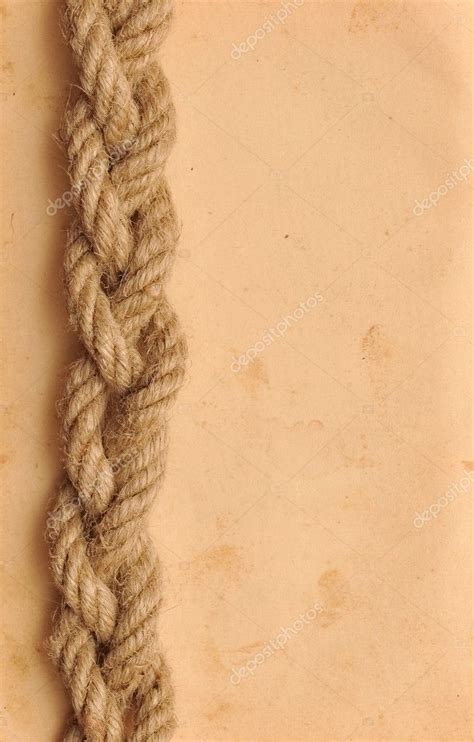 Old Paper With Rope Border — Stock Photo © Inxti74 5177380