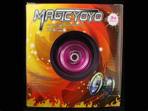 Magic Yoyo T10 Dark Angel 2 Pink With Small White Hubstacks