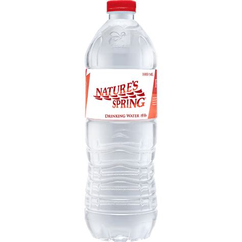 Natures Spring Alkaline Water 1l Water Walter Mart