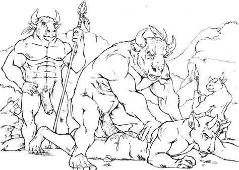 Rule 34 Anal Bovine Buffalo Bull Cum Furryrevolution Gay Male Male Male Male Only Mammal Sex