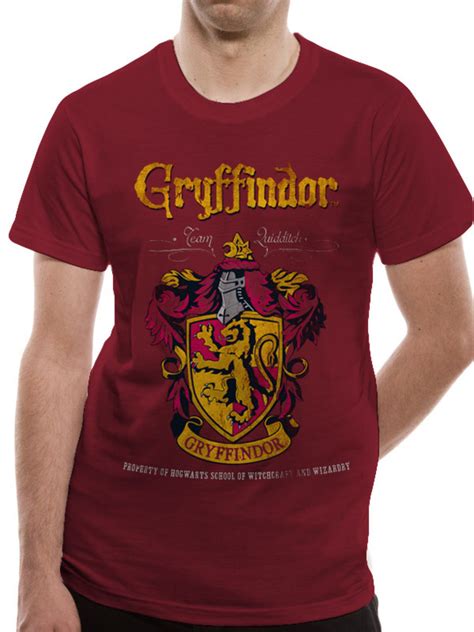 Køb Harry Potter Gryffindor Quidditch T Shirt