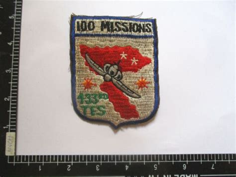 Patch Usaf 100 Missions 433rd Vietnam War Us Air Force Patch