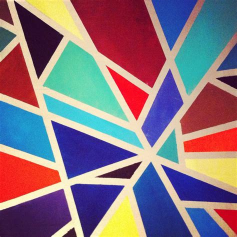 Geometric Painting At Explore Collection Of