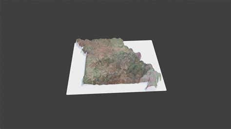 3d Model Missouri State Vr Ar Low Poly Cgtrader