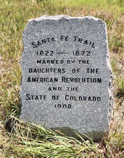 Santa Fe Trail Historical Marker