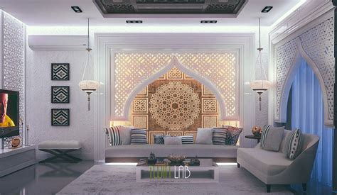 Modern Islamic Interior Design On Behance Modern Islamic Interior