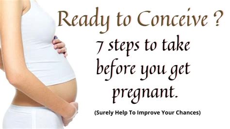 How To Get Your Body Ready To Conceive L Best 7 Steps To Take Before