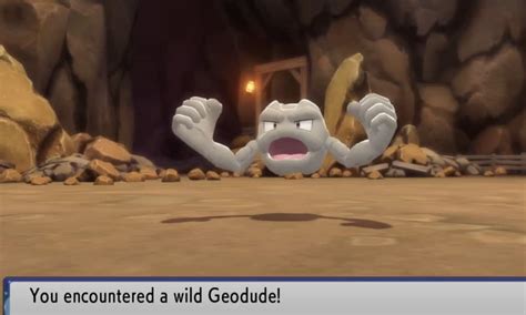 Pokemon Brilliant Diamond Geodude Evolution