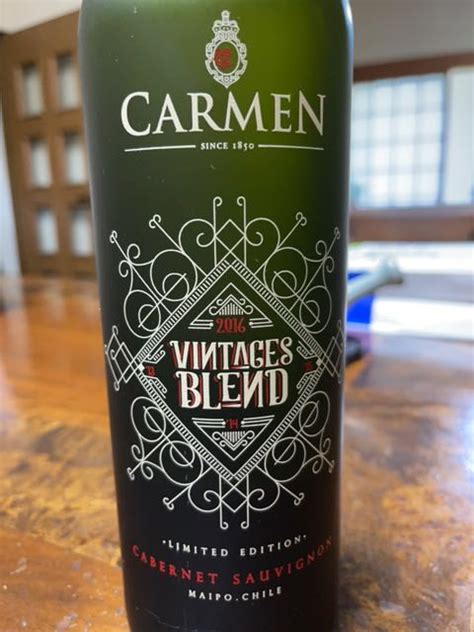 Carmen Vintages Blend Cabernet Sauvignon Limited Vinica 無料のワインアプリ