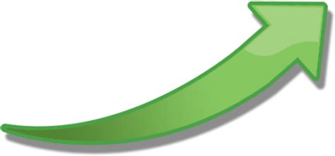 Download Increase Png Green Upward Arrow Png Full Size Png Image