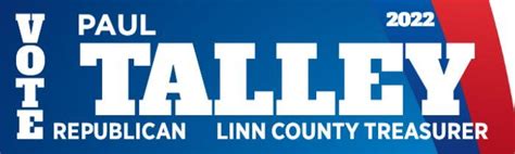 Linn County Treasurer Rallywithtalleycampaign