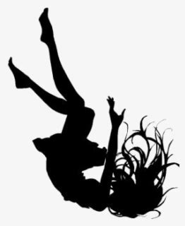 Anime Girl Falling Silhouette Vector Clipart Images Pictures Sexiz Pix