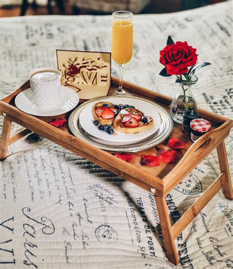 Breakfast In Bed Romance In A Box Romantic T Box Basket