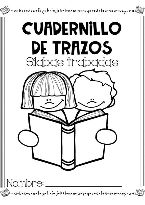 Cuaderno De SÍlabas Trabadas Para Lectoescritura Imagenes Educativas