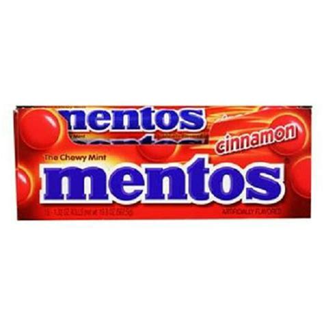 Product Of Mentos Roll Chewy Cinnamon Count 15 132 Oz Mints