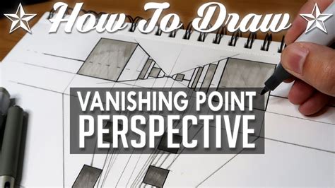 How To Draw Vanishing Point Perspective Youtube