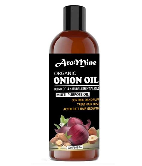 Aromine Onion Hair Oil Blend Of 14 Natural For Hair Growth 60 Ml Buy