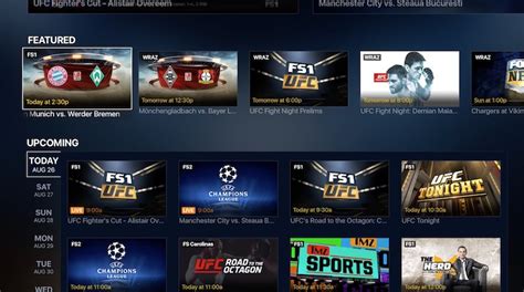 Getting a fox sports live stream is super easy. FOX Sports Go for Apple TV lets you watch four games ...