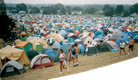 Sea Of Tents At Woodstock 94 Photo