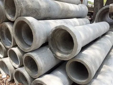 Concrete 200mm Np2 Rcc Hume Pipe For Construction Size 2 Meter