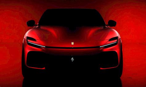 Här är Första Officiella Bilden På Ferraris Nya Suv Auto Motor And Sport