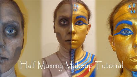 Egyptian Mummy Makeup Tutorial Sarcophagus Youtube