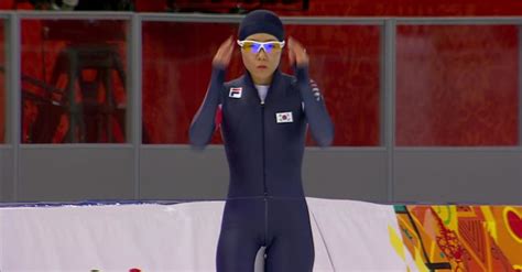 Lee Sang Hwa KOR Gold Women S M Speed Skating Sochi Replays