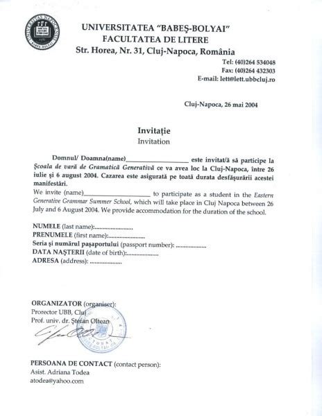 Us Visa Invitation Letter For Friend