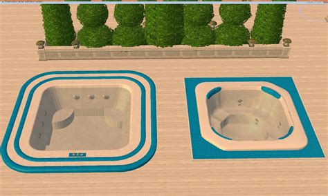 Mod The Sims Patio Jacuzzi Hot Tub Sims 4 Mods Sims Mods Sims 4