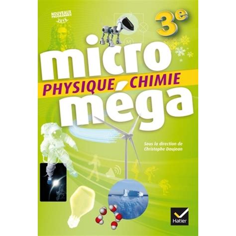 Physique Chimie 3e Micromega Avec Mon Memo Brevet Edition 2017