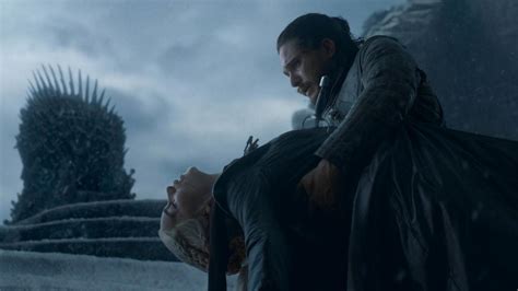 Game Of Thrones Bleak Jon Snow Scene Cut From Season Finale Gold