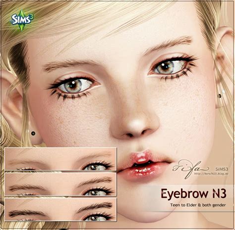 My Sims 3 Blog Eyebrows Makeup And Eyes By Tifa