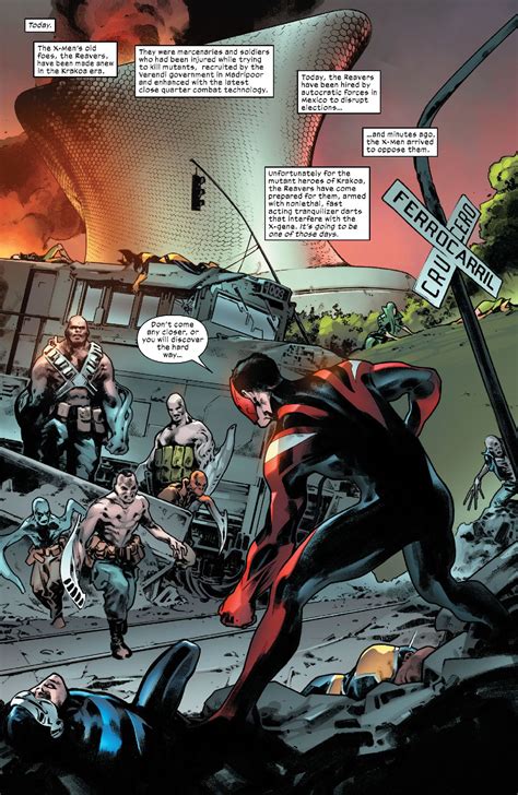 Marvel Los Mutantes Estuvieron A Punto De Destruir La Cdmx En El