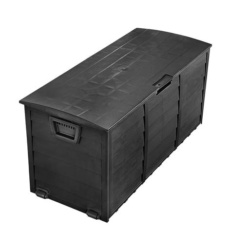 Extra Large Garden Storage Box Black Qq Grey Horizontal Shed 80 Self