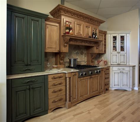 All you need to do is bring elements of this natural design style into your house or apartment. Old-World Kitchen Designs - Traditional - Kitchen - denver - by Kitchens by Wedgewood