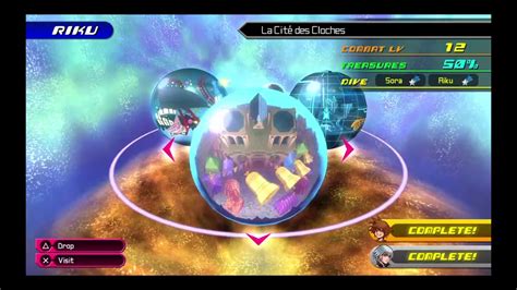 Kingdom Hearts Dream Drop Distance Hd Gamplay 02 La Cité Des Cloches Youtube