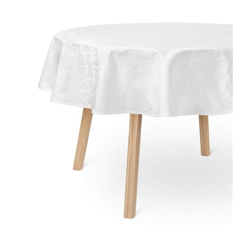 Round Tablecloth With A Pattern From The Arne Jacobsen World Of Design