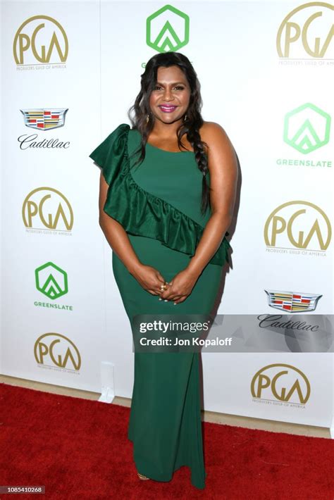 Mindy Kaling Attends The 30th Annual Producers Guild Awards At The News Photo Getty Images