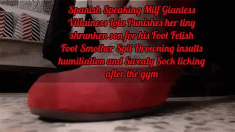 Spanish Speaking Milf Giantess Villainess Lola Punishes Her Tiny