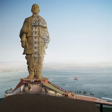 Gallery Of Construction Of The Tallest Statue In The World Continues In