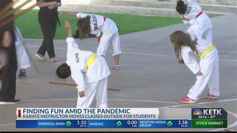 Fun And Fitness Amid The Pandemic Karate Instructor